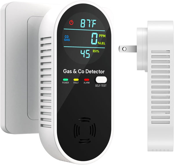 4-in-1 Gas & CO Detector installed in home