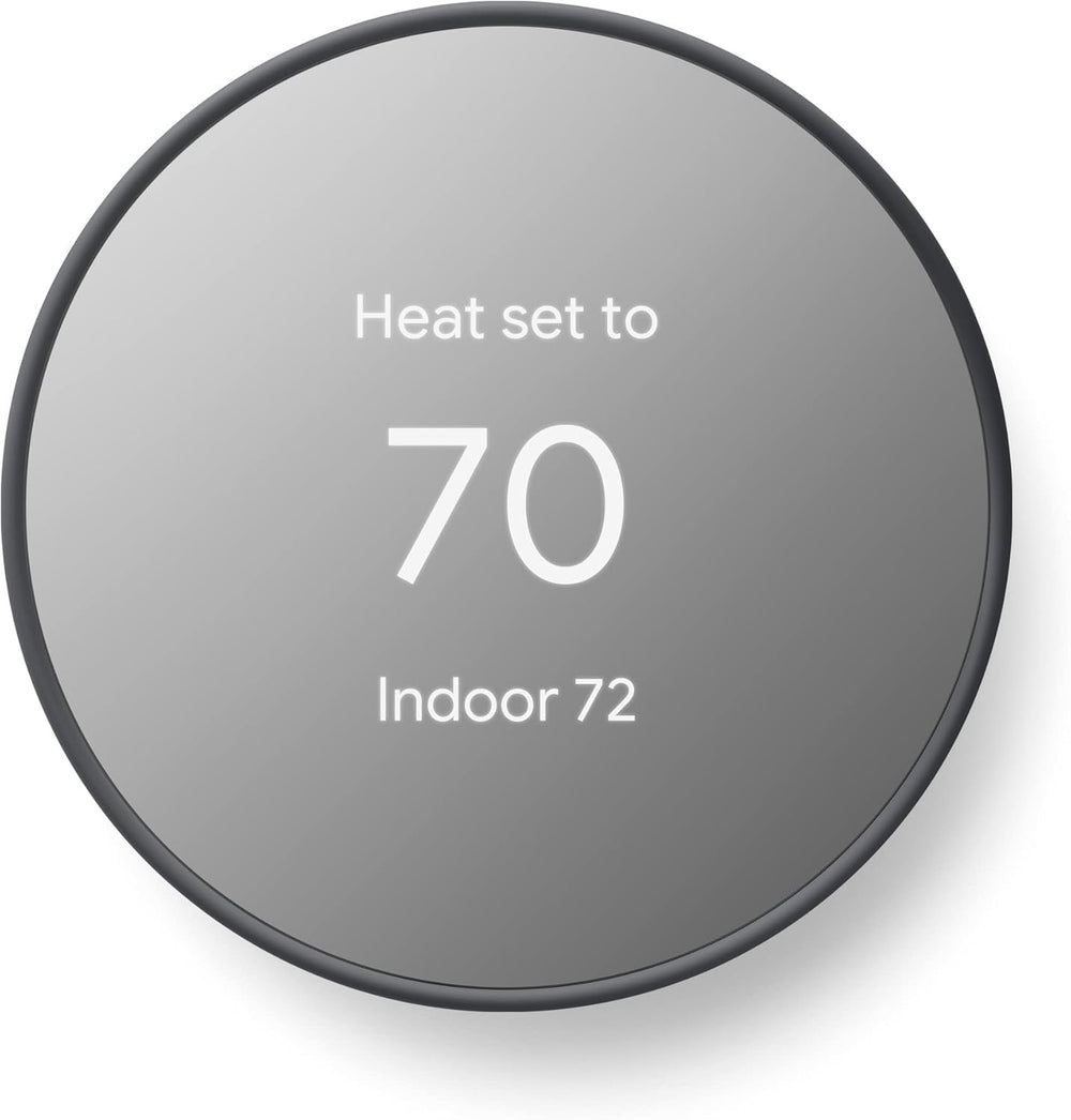 Nest Smart Thermostat in Charcoal for home
