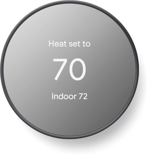 Nest Smart Thermostat in Charcoal for home
